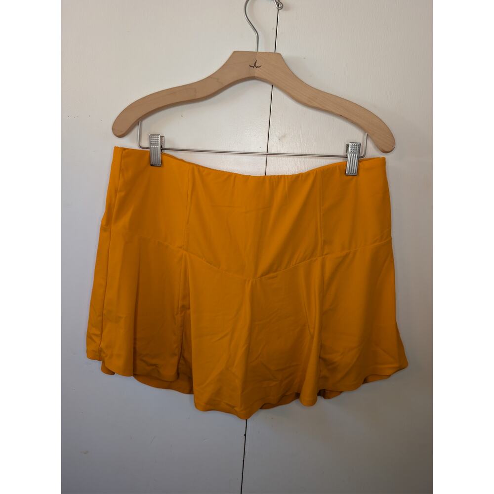 JoyLab Game Day Drop Waist Burnt Orange Skort - Picture 10 of 16
